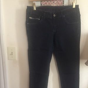 Dark Denim Blue Jeans